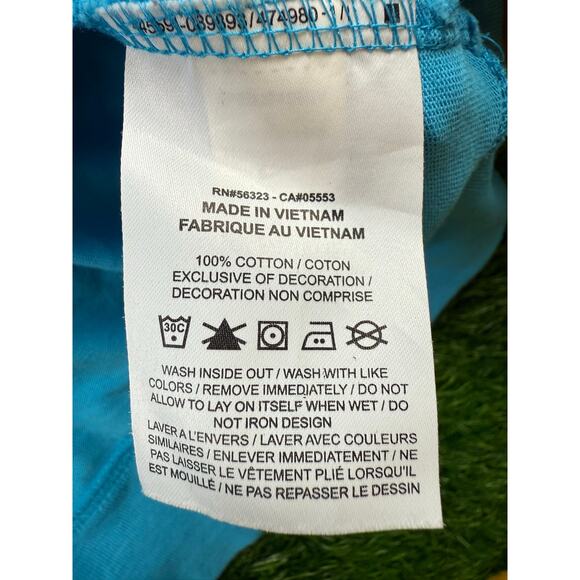 Nike Colorblock Crewneck Sweatshirt Men’s Blue/White Swoosh Logo CK1299-487 Sz L - Picture 4 of 11